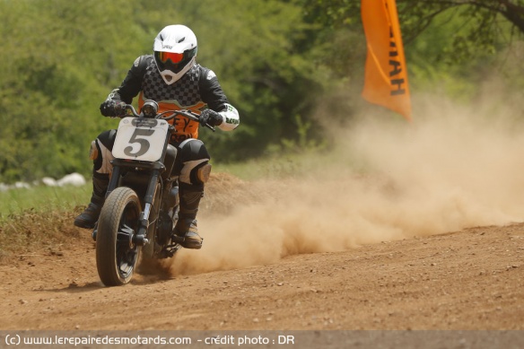 Conseil pilotage en flat-track