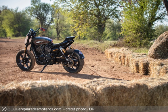 Prépa Harley Davidson pour le Dirt Track
