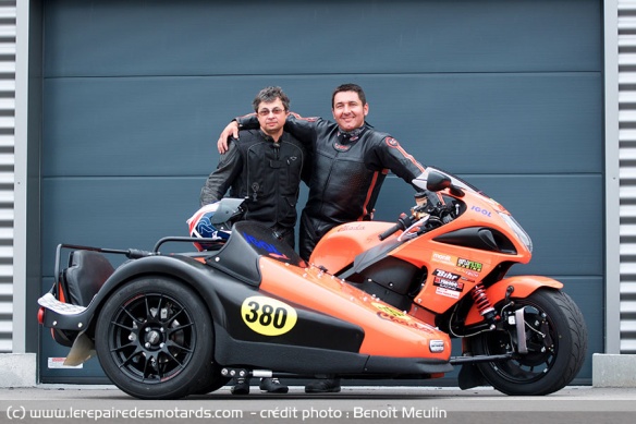 Savoir piloter un side-car sportif : l'avis de Norbert Jacob et Franck Bacon, champion de France 2016