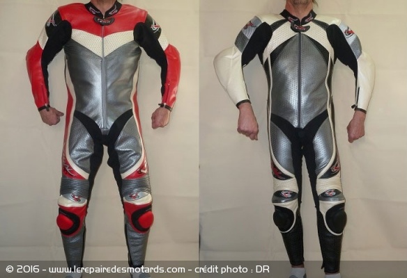 Du sur mesure : combinaison de cuir moto Vidal Sport