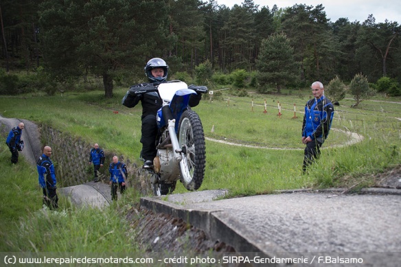Test de passage d'obstable