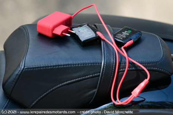 Les batteries offrent généralement de 2 à 8h d'autonomie selon l'intensité choisie