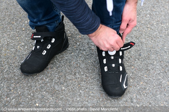 Une bonne paire de chaussures motos