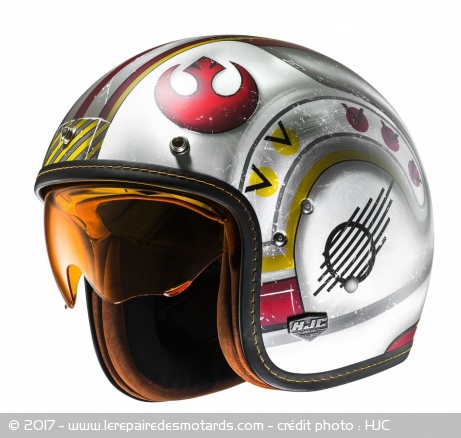 Le HJC 70's aux couleurs de Skywalker