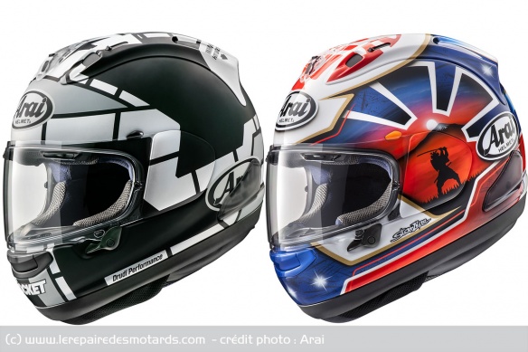 Arai RX-7V Vinales et Pedrosa