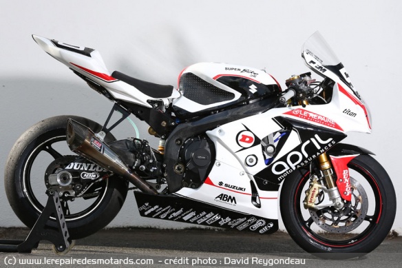 Suzuki GSX-R1000 de Formula EWC du team Motors Events April Moto