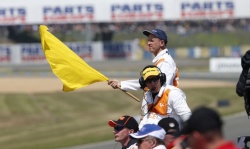Les drapeaux de course