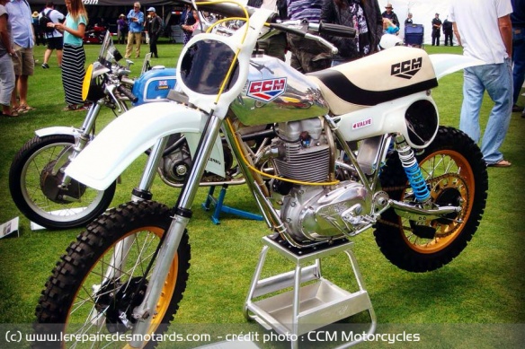 Les premières CCM reposaient sur un moteur BSA B50