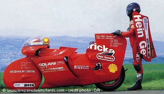 Egli Colani MRD1 du record à Nardo