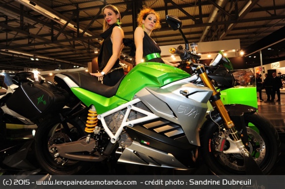 Roadster Energica EVA dévoilé en 2015