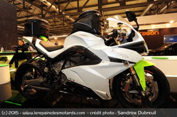 L'Energica EGO, premier modèle commercialisé par le constructeur italien