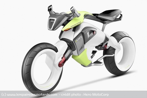 Hero travaille sur un projet de moto électrique depuis 2014 Hero travaille sur un projet de moto électrique depuis 2014