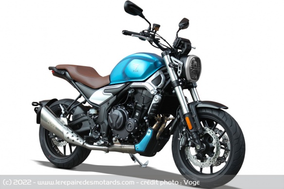 Le bicylindre de 471 cm3 de Loncin se retrouve sur de nombreuses motos, dont sa Voge 500 AC