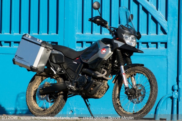 Mash s'est également essayé au segment trail avec la 400 Adventure