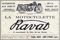 Histoire constructeur : Ravat