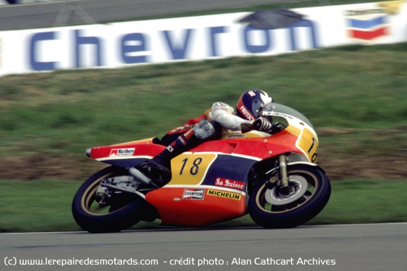 Frutschi au GP d'Assen 1982