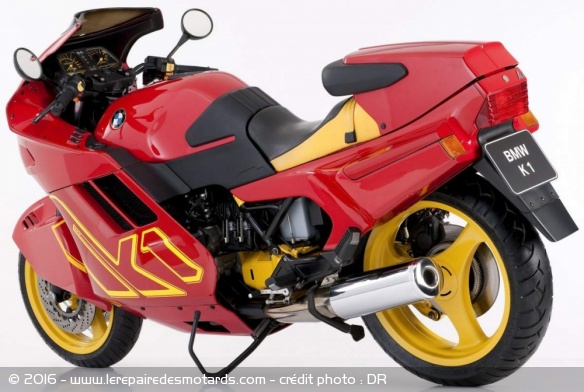 Les dix motos de série les plus moches : BMW K1