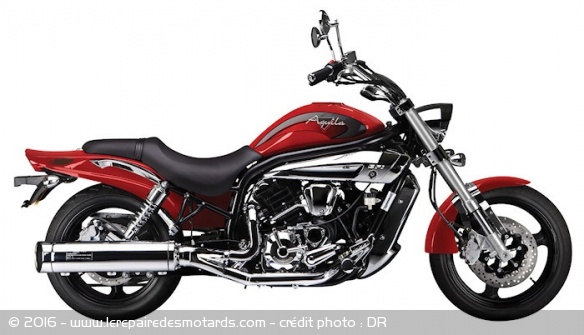 Les dix motos de série les plus moches : Hoysung GV 650