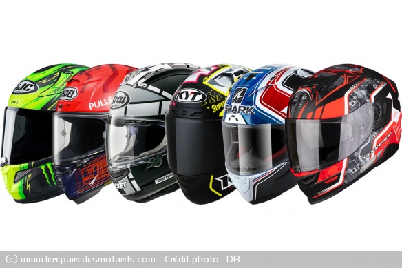 Les casques motos Replica