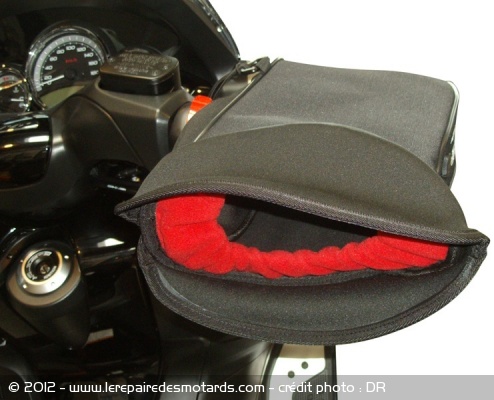 Des manchons de moto