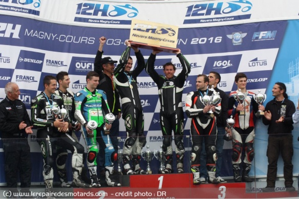 Motostand Endurance sur la plus haute marche du podium en 2016 Motostand Endurance sur la plus haute marche du podium en 2016