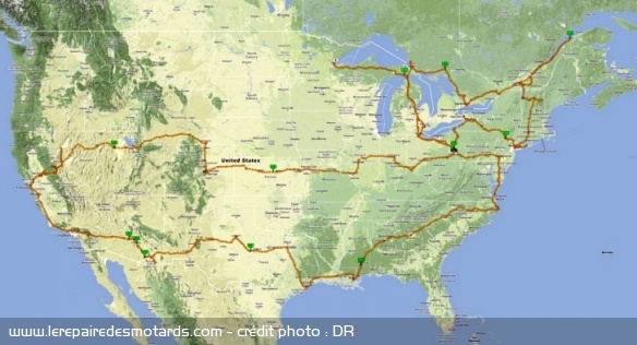L'Iron Butt Rally : 11 jours à 1600 km par jour aux Etats-Unis