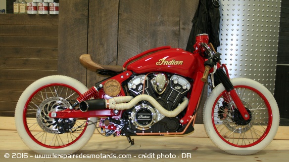 Daytona Bike Week : Indian Scout Boardtracker