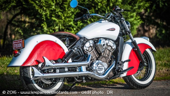 Daytona Bike Week : Indian Scout Fusion