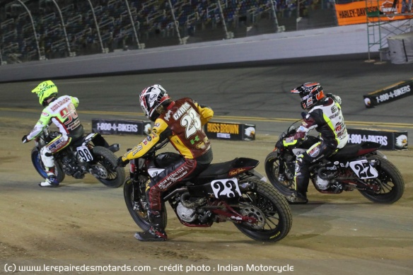 Epreuve de Flat Track de l'AMA