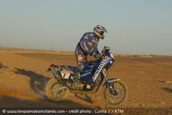 Paris-Dakar : Richard Sainct Team Gauloises KTM 2003