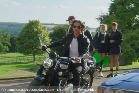 Billy qui débarque pour la première fois avec sa Triumph Bonneville Speedmaster Billy qui débarque pour la première fois avec sa Triumph Bonneville Speedmaster