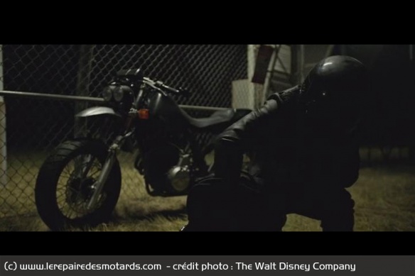Casey et sa Honda XR 650 L