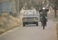 Film moto : L'agression