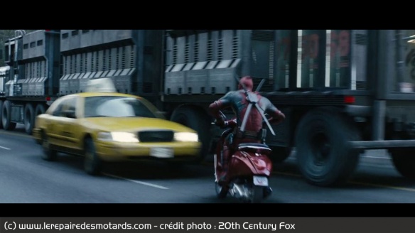 Film moto : Deadpool 2 Vespa Primavera