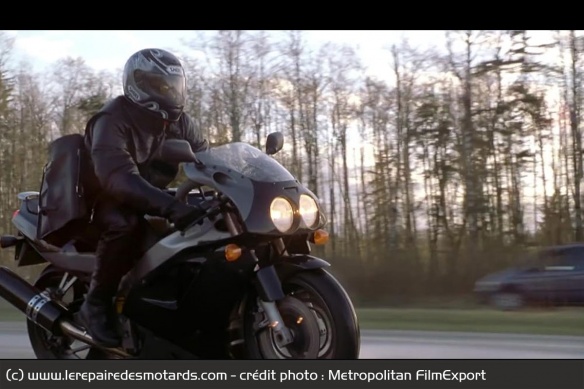 Ce devait &ecirc;tre la derni&egrave;re vir&eacute;e du professeur Dix avec sa Kawasaki ZXR 750