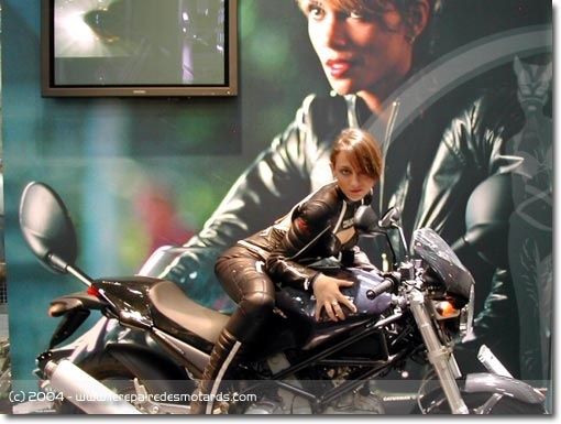 La Ducati Catwoman lors du salon Intermot 2004