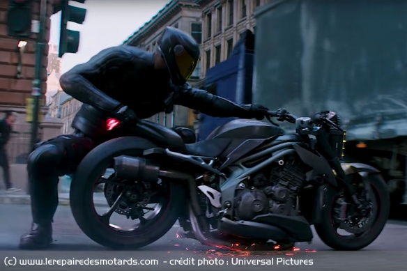 La Triumph Speed Triple de Brixton La Triumph Speed Triple de Brixton