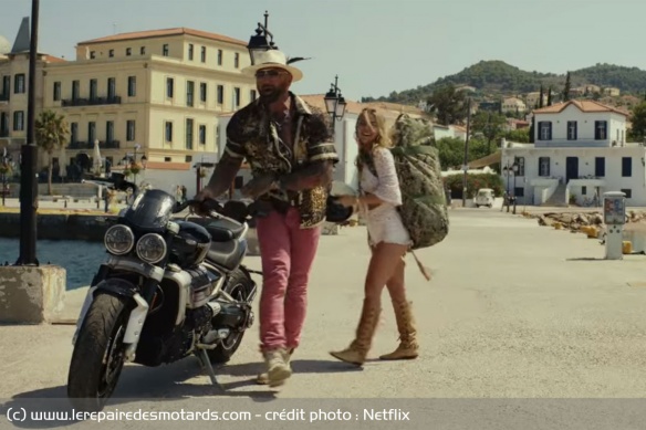 Duke et sa Triumph Rocket 3