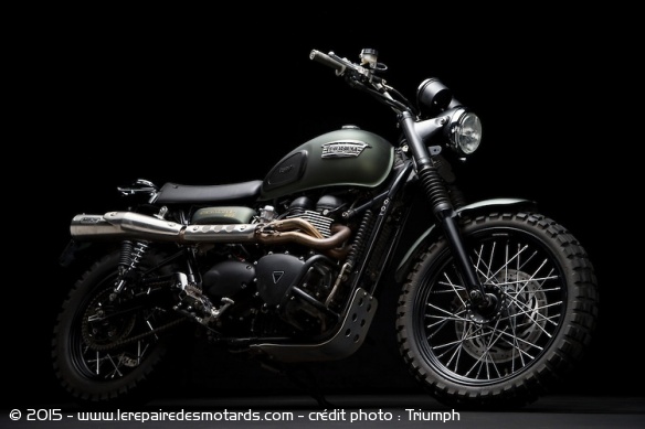 La Triumph Scrambler de Jurassic World La Triumph Scrambler de Jurassic World