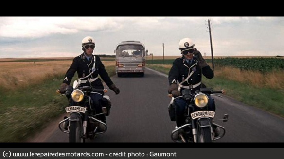 Les BMW des gendarmes français