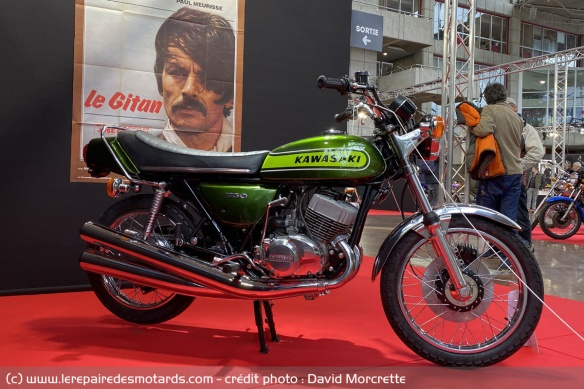 La Kawasaki 750 H2B de 1974