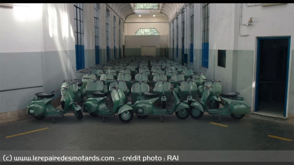 La production de Vespa bat son plein La production de Vespa bat son plein