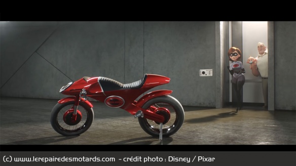 L'Elasticycle d'Elastygirl dans les Indestructibles 2