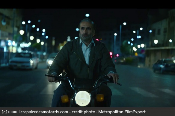 Saeed parcourant Mashhad au guidon de sa Honda CG 125