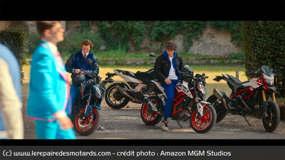 Will et James avec leurs KTM 125 Duke