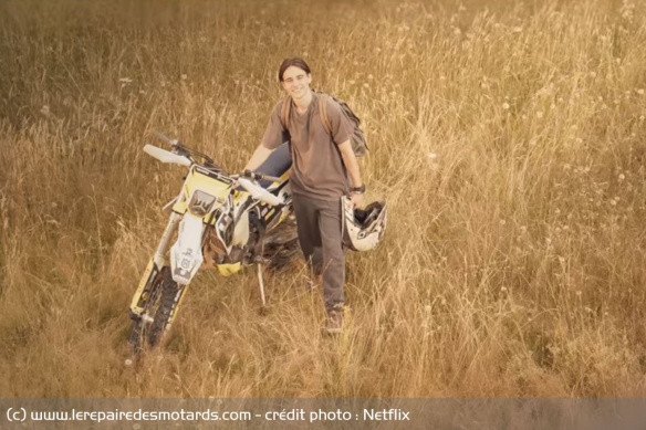 Une bien jolie Husqvarna qui aurait pu avoir son utilité lors de l'attaque des retraités Une bien jolie Husqvarna qui aurait pu avoir son utilité lors de l'attaque des retraités