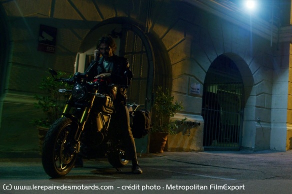 Nico sur sa Ducati Scrambler 1100