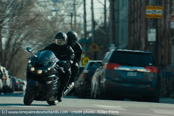 La Kawasaki ZZR 1400 en route vers sa funeste mission