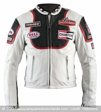 Helstons Anaheim coté racing vintage