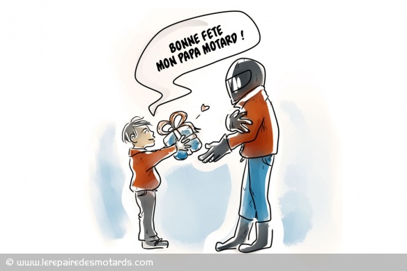 Cadeaux moto pour la Fête des Pères